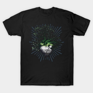 Aromantic Heart Tree of Life T-Shirt